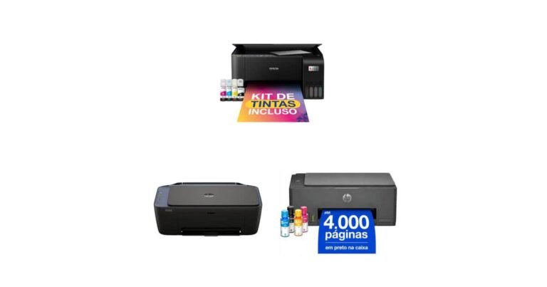 Impressoras em promoção na Amazon: aproveite para economizar no home office!