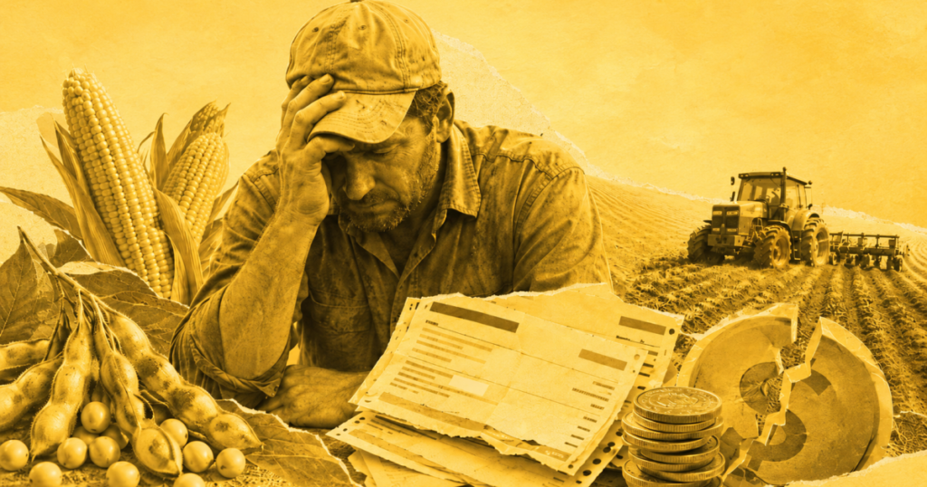 Inadimplência no agro sobe para 8,8%, maior patamar da série histórica