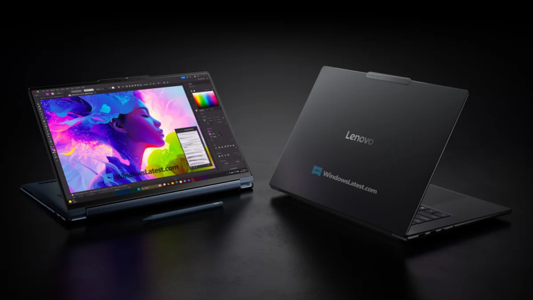 Lenovo anuncia notebook dobrável com GPU NVIDIA RTX Spark