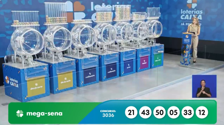 Mega-Sena concurso 3036: veja os números sorteados hoje