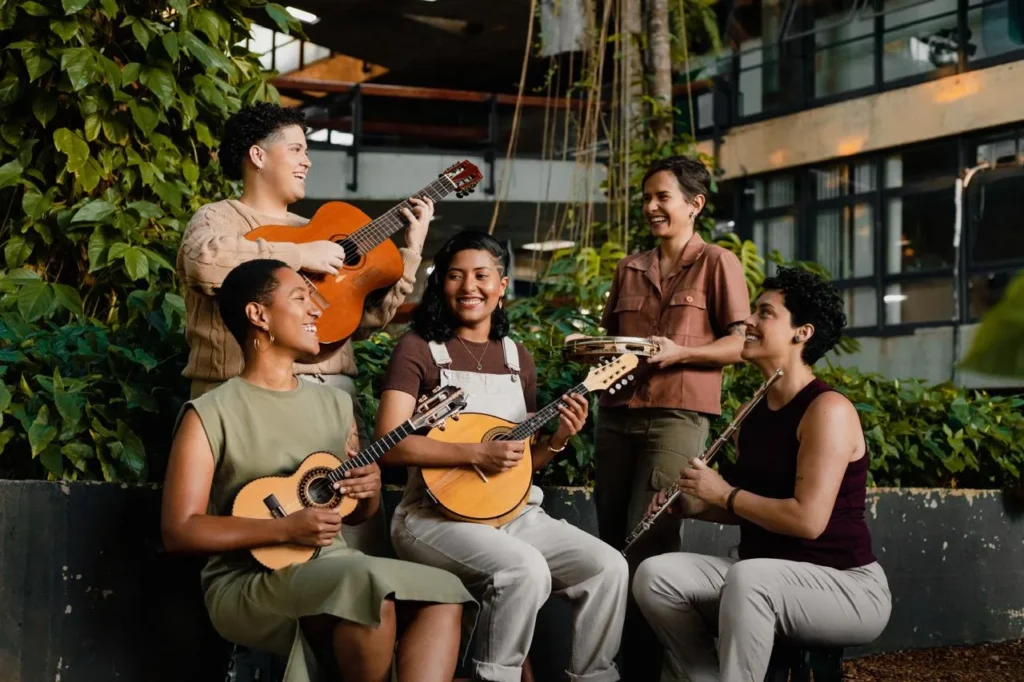 Grupo de samba Severinas