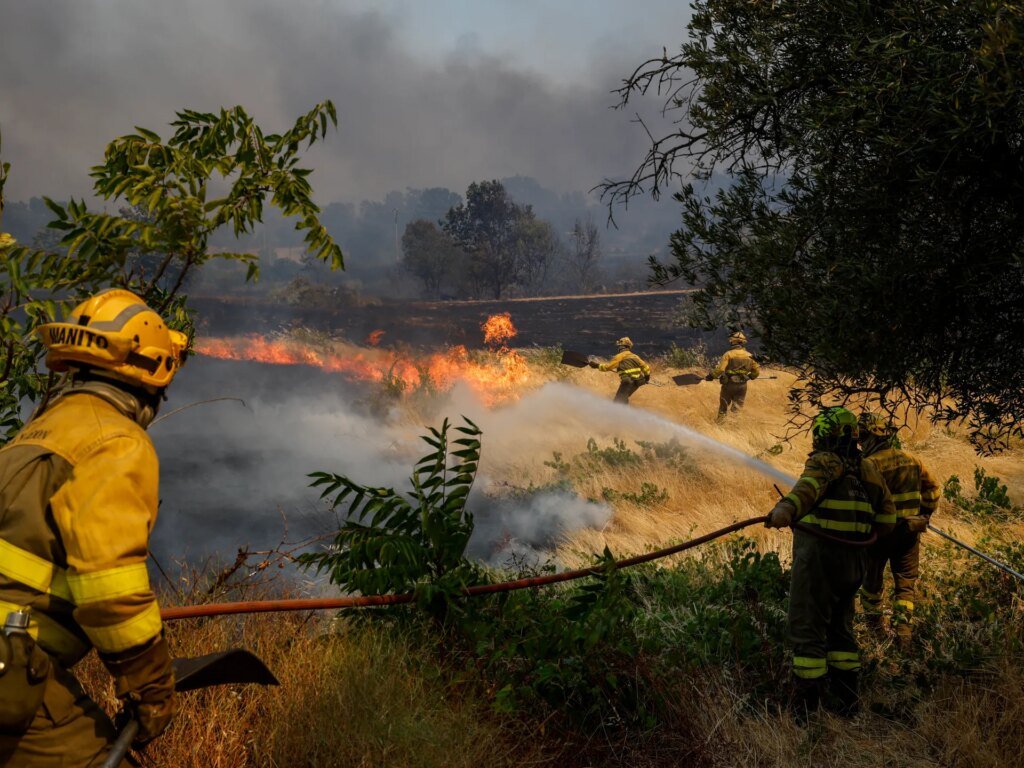 Polícia espanhola responsabiliza motorista de trator por incêndio florestal
