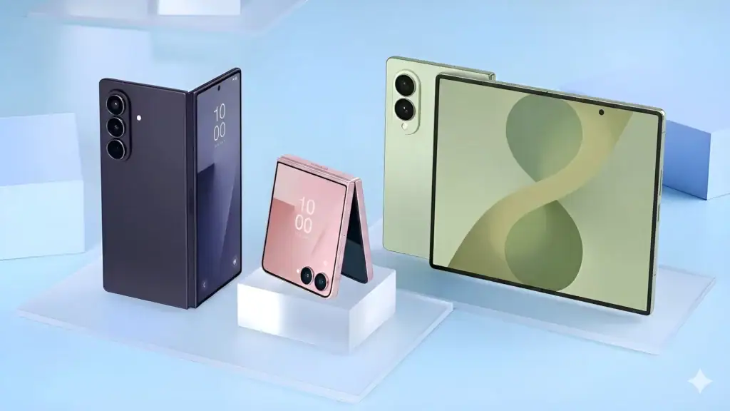 Samsung inicia pré-venda dos Galaxy Z Fold8 e Flip8 com descontos especiais