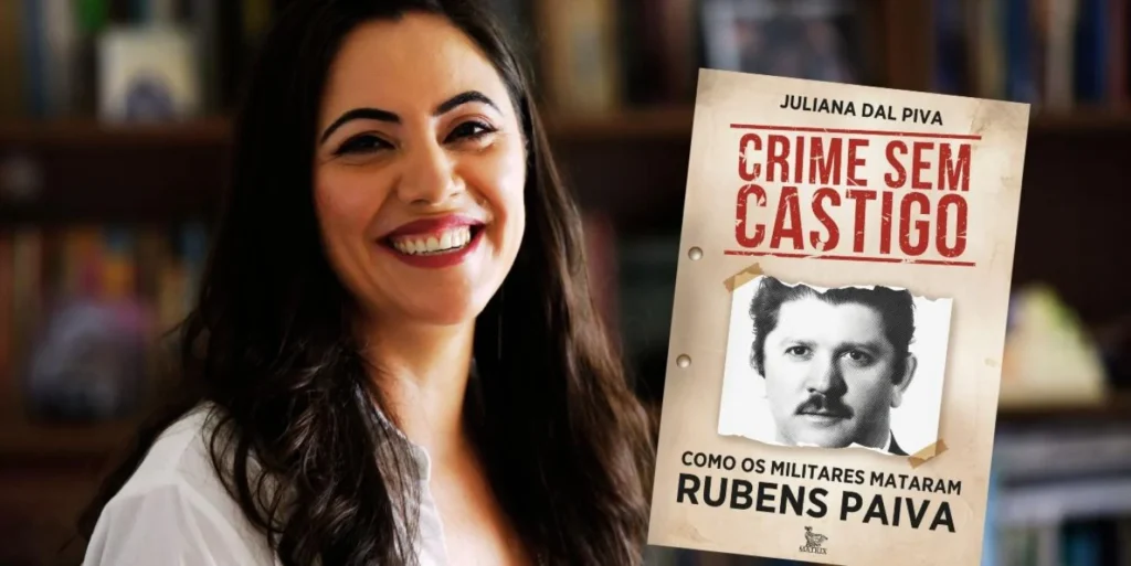 Semifinalista do Jabuti, livro de Juliana Dal Piva sobre Rubens Paiva