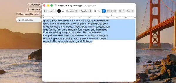 Siri AI ganha nova interface no macOS 27; aprenda a ativá-la