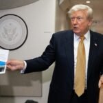 Trump enfrenta críticas por acesso antecipado de posts a bancos Trump enfrenta críticas por acesso antecipado de posts a bancos
