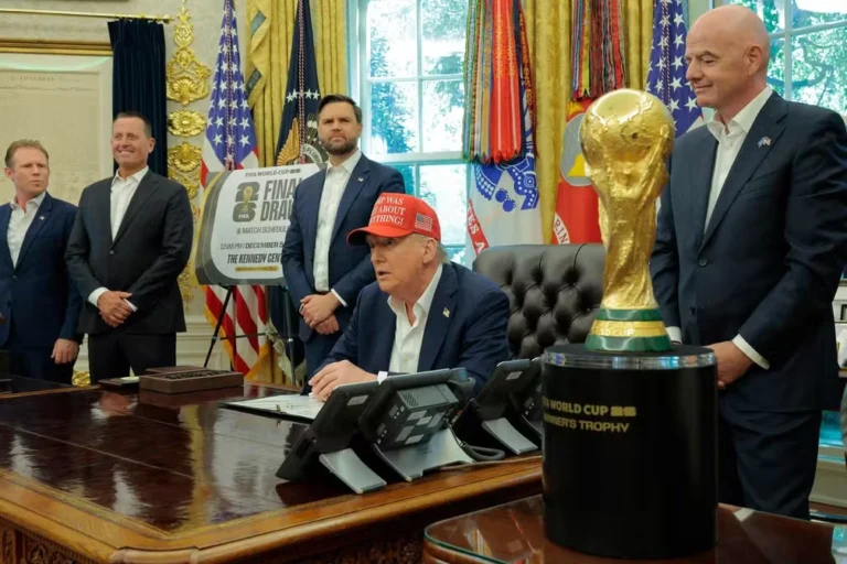 Trump assistirá no domingo à final da Copa do Mundo