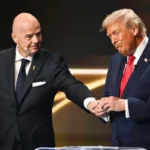 Trump revela contato com presidente da Fifa sobre cartão vermelho Trump revela contato com presidente da Fifa sobre cartão vermelho