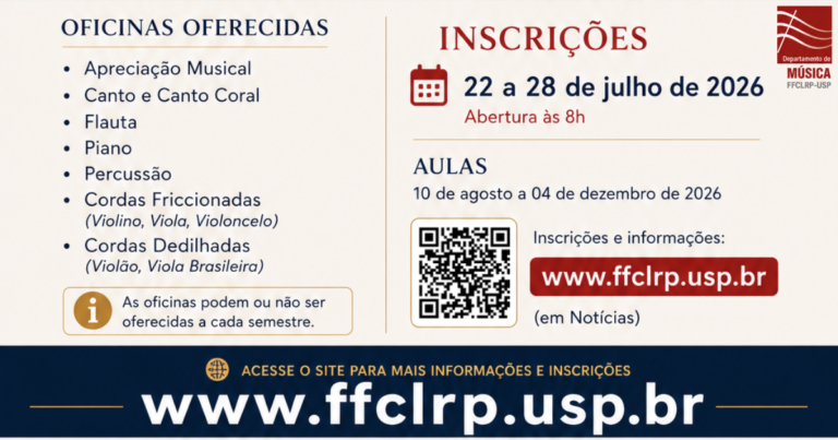 USP oferece oficinas gratuitas de instrumentos no segundo semestre – Jornal da USP