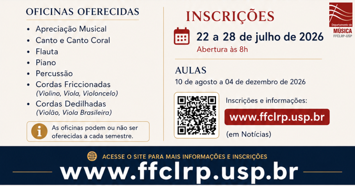 USP oferece oficinas gratuitas de instrumentos no segundo semestre – Jornal da USP