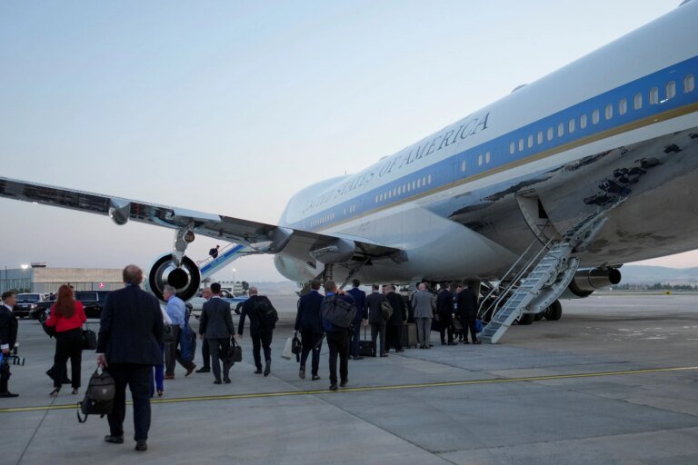 Air Force One se torna 'isca' diante de ameaças a Trump