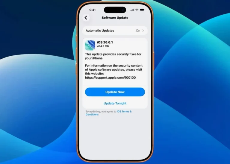 Apple lança iOS 26.6.1 com mais de 20 correções de segurança