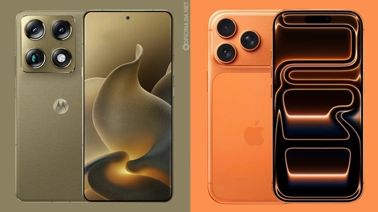 Comparativo: Motorola Signature e iPhone 17 Pro, quem vence?