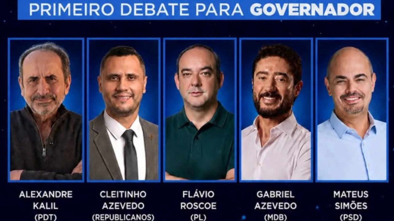 Debate inaugural ao governo de Minas Gerais ocorre neste domingo