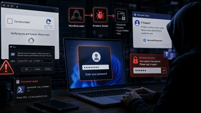 Golpe dos testes falsos: senhas do Windows em risco de roubo