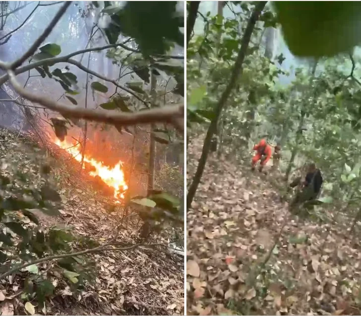 Helicóptero cai no Rio: três colombianas e piloto morrem