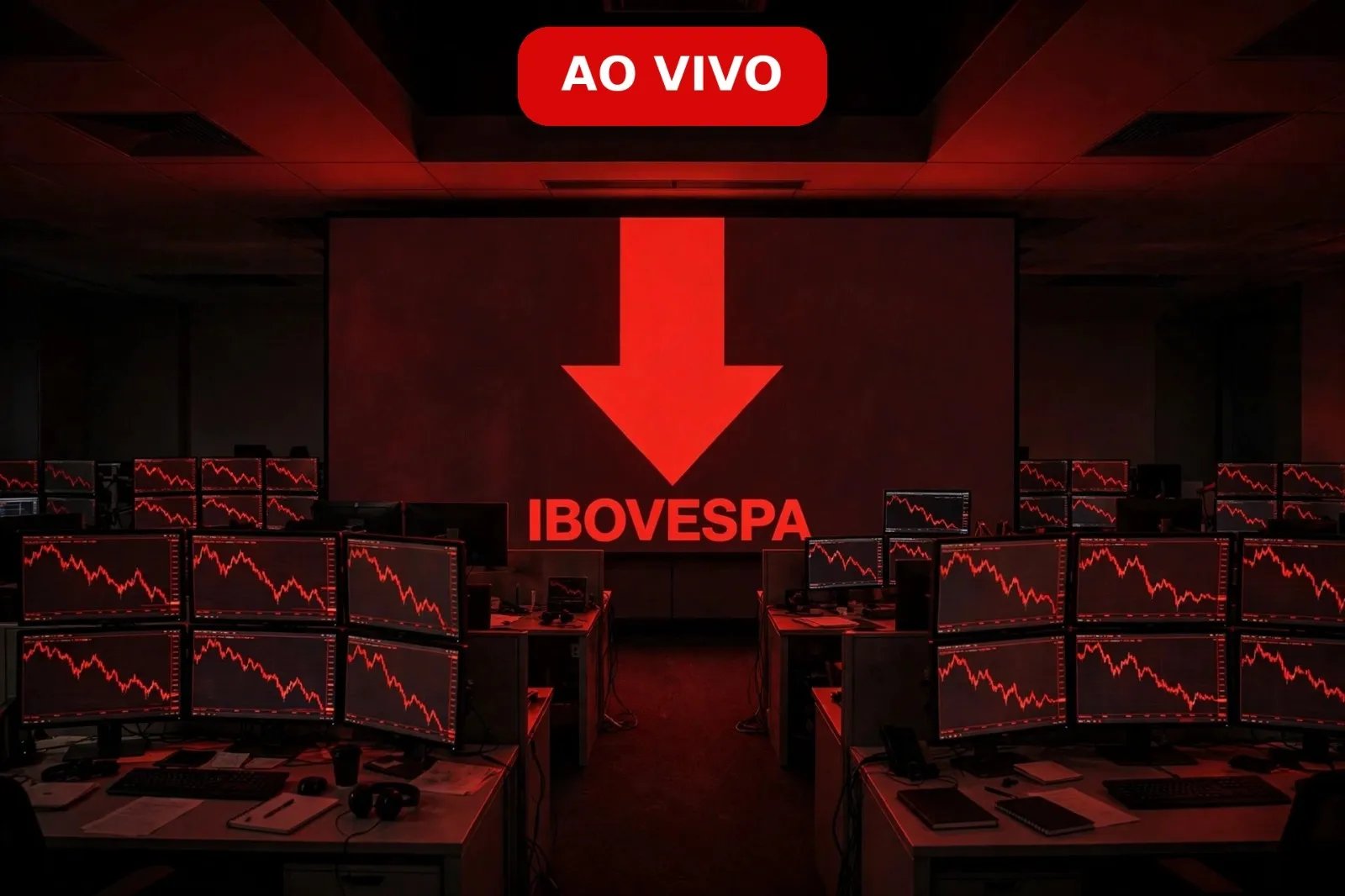 Ibovespa em Queda: Mercado Focado na Chair do Fed Hoje