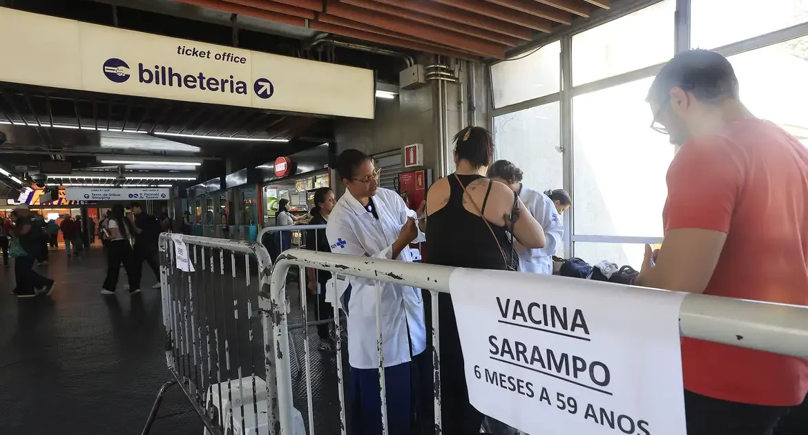 Ministério da Saúde reforça chamamento para vacina contra o sarampo