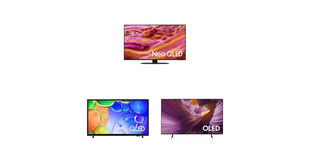 Promoções imperdíveis: TVs OLED e QLED da Samsung na Amazon