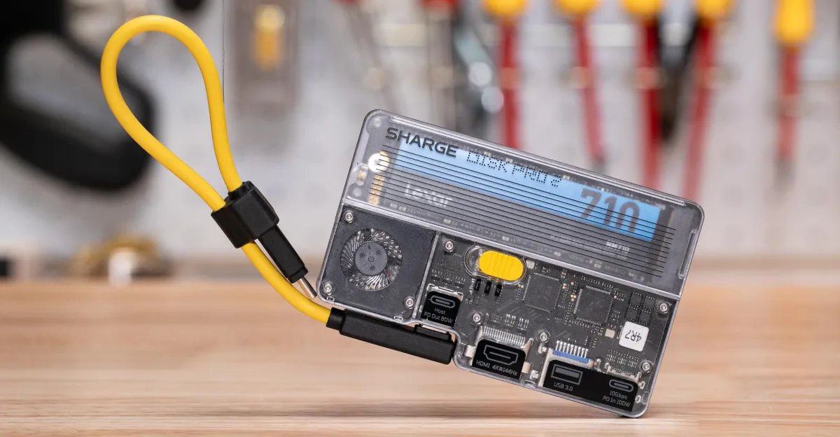 Sharge Disk Pro 2: O EDC que Revoluciona com Novas Funcionalidades