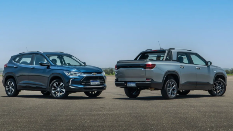 Chevrolet anuncia lançamento de Tracker e Montana híbridos