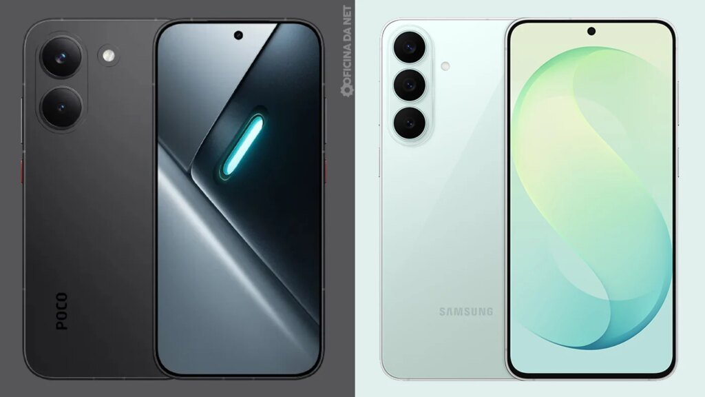 Comparativo: POCO X8 Pro ou Galaxy S26 FE, qual escolher?