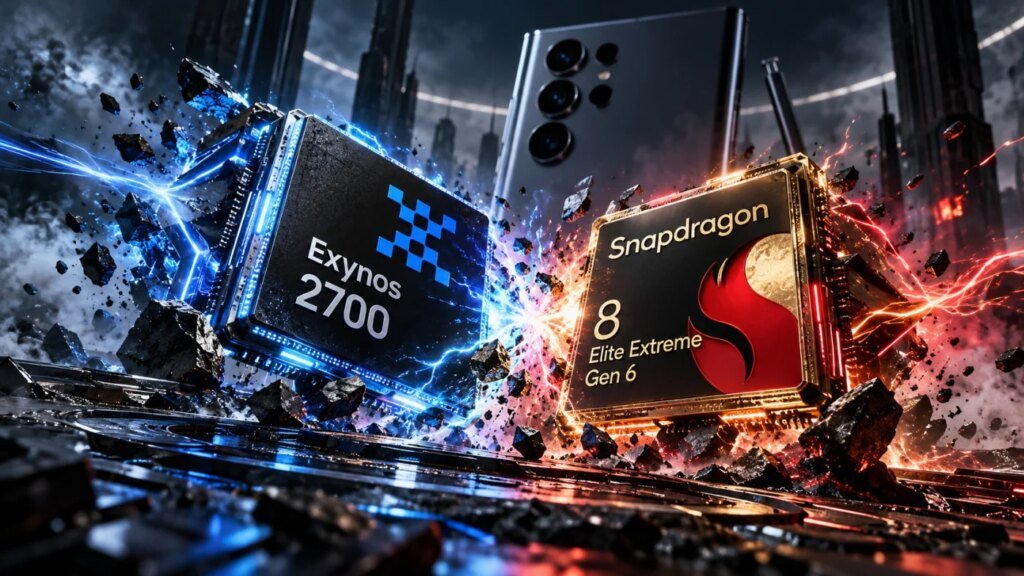 Comparativo de Bateria: Galaxy S27 Ultra com Exynos e Snapdragon