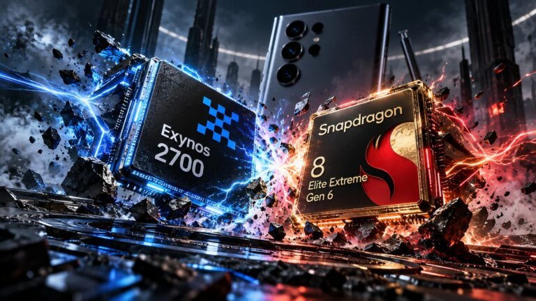 Comparativo de Bateria: Galaxy S27 Ultra com Exynos e Snapdragon