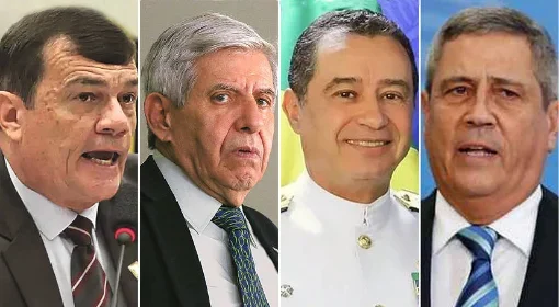 Generais golpistas mantêm salários de até R$ 39,8 mil mensais