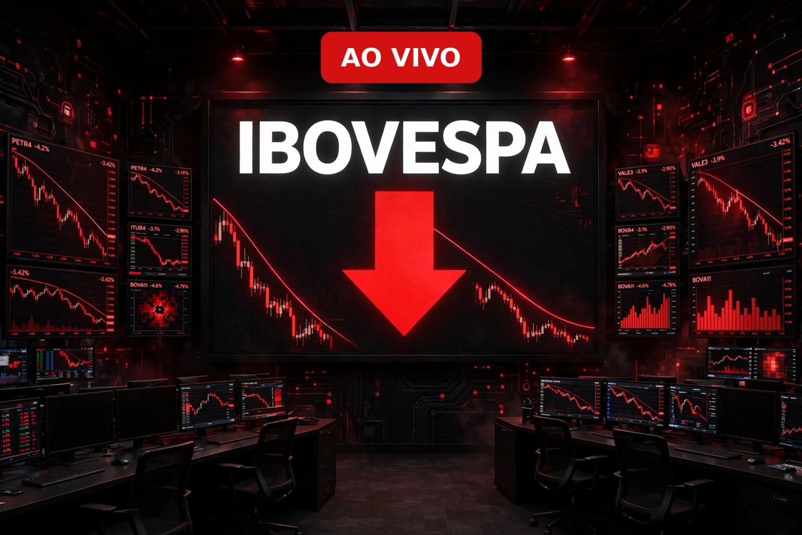 Ibovespa encerra semana em queda após quatro altas consecutivas