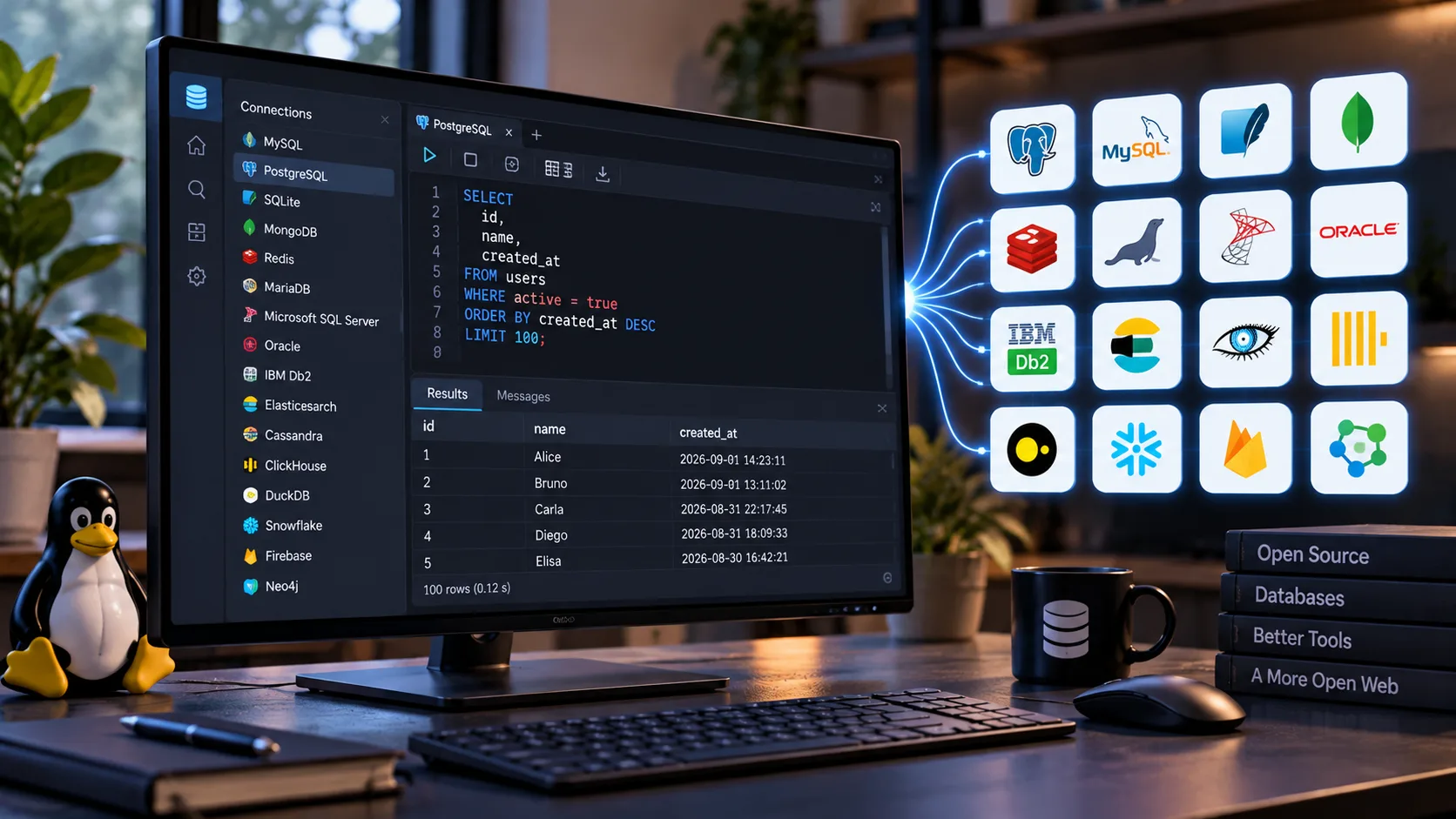 LibreDB Studio: Plataforma web integra acesso a 16 bancos de dados
