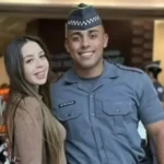 PM suspeito de matar esposa permanece detido após audiência