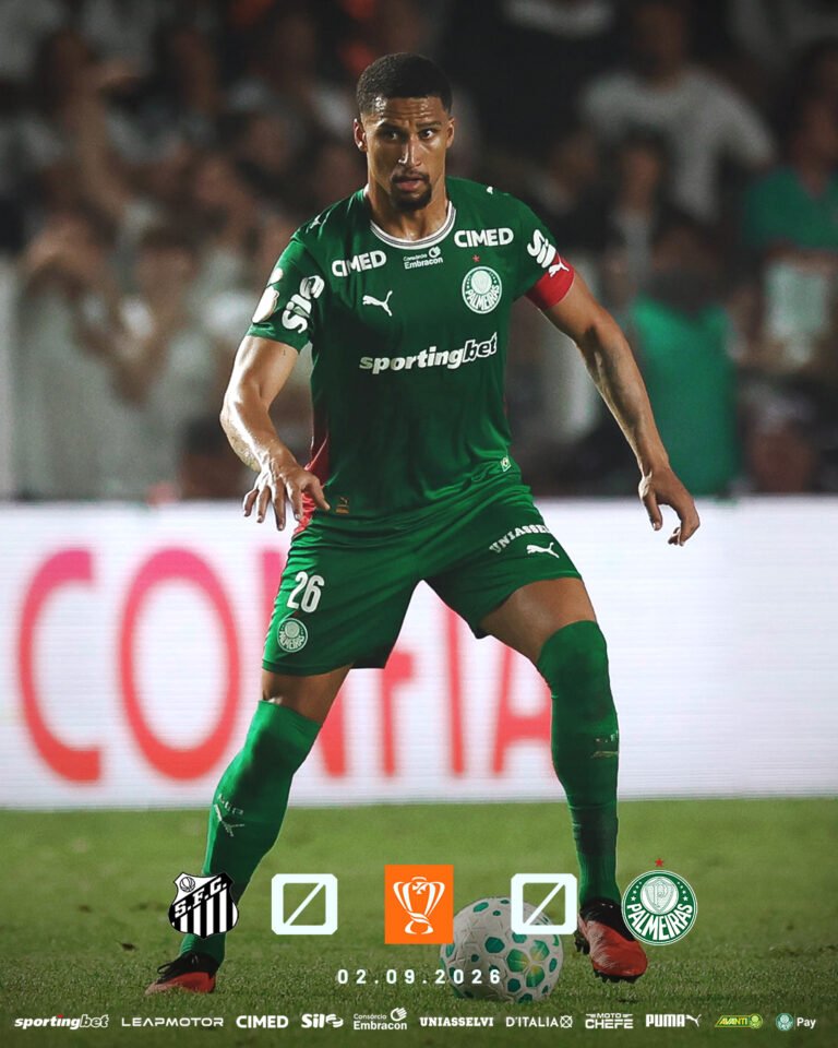 Palmeiras segura pressão do Santos, elimina rival e avança na Copa do Brasil
