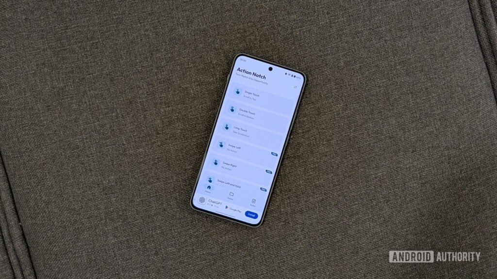 Transforme o Notch da Câmera do seu Android em Atalhos Úteis
