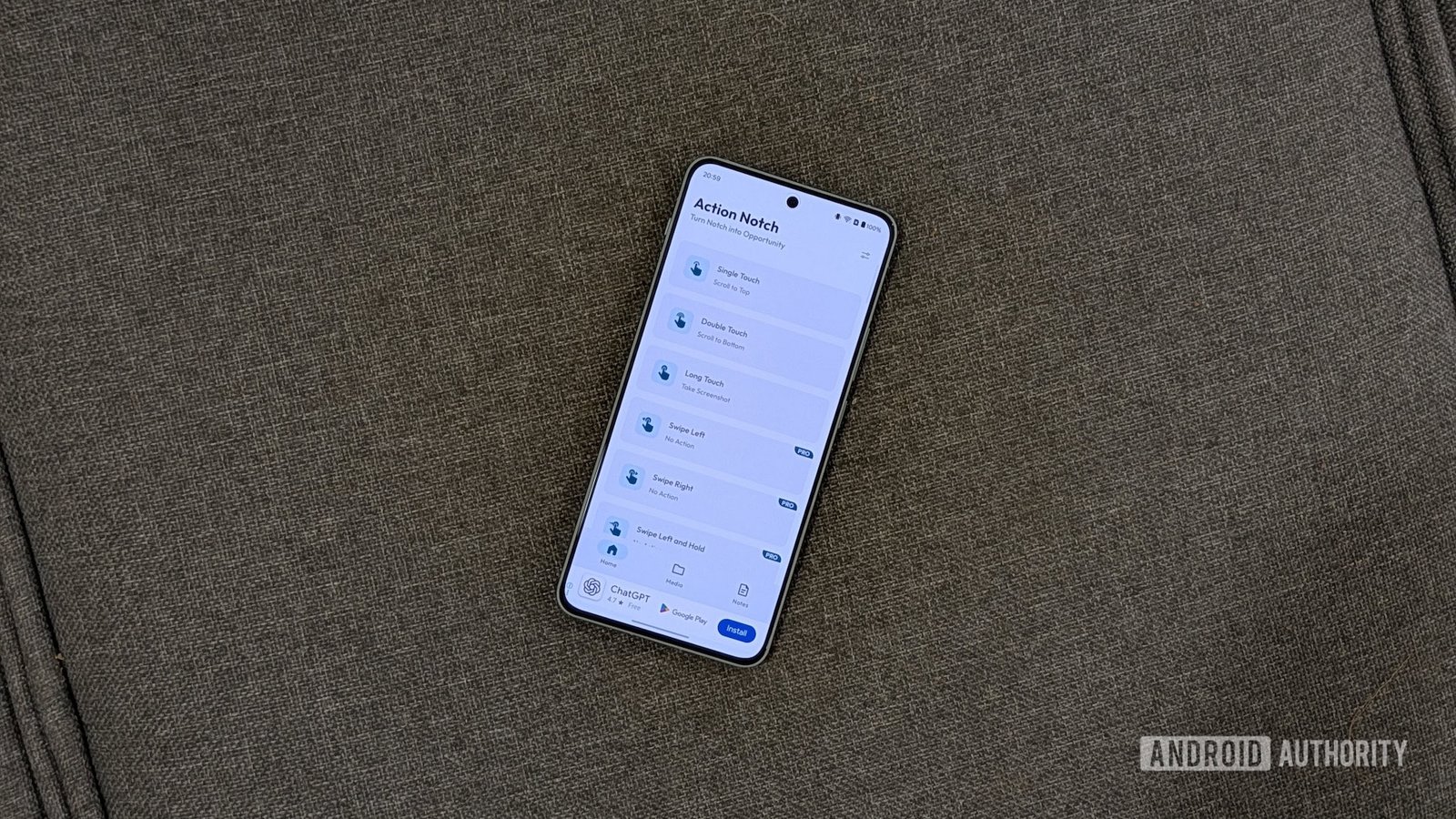 Transforme o Notch da Câmera do seu Android em Atalhos Úteis