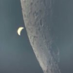 Vênus surpreende com aparência de Lua crescente; entenda o fenômeno.