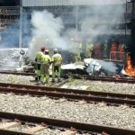 Avião cai e pega fogo em BH: piloto morre em tragédia aérea