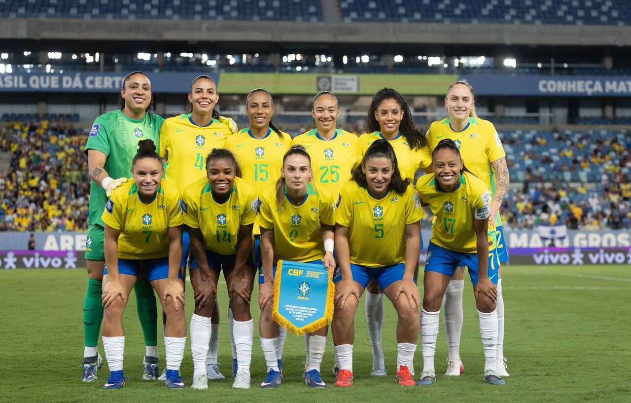 Como assistir ao amistoso Brasil x Argentina da Seleção Feminina