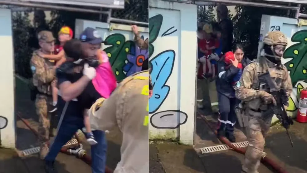Crianças em Curitiba: reféns de festa de Dia das Crianças