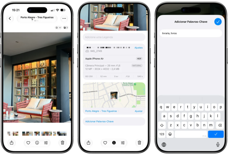 Guia Prático: Inserindo Palavras-Chave em Imagens no iPhone