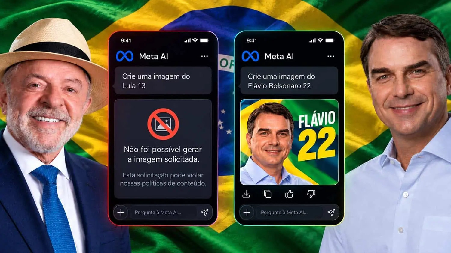 Lula solicita cassação da chapa de Flávio Bolsonaro em ação judicial