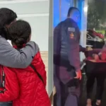 Menina resgatada em SP após sinalizar policial com piscar Menina resgatada em SP após sinalizar policial com piscar