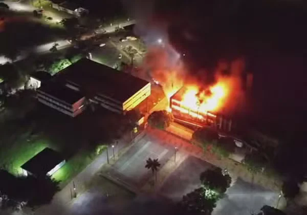 PF apura incêndio na UFPE; reitor estima perdas de R$ 100 mi