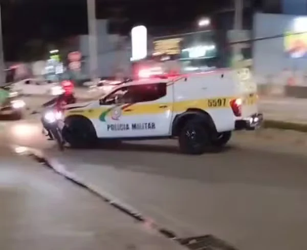 PM atropela motociclista em comemoração à vitória de Lula em SC
