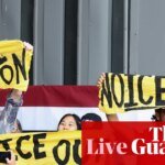 Protestos contra o ICE interrompem comício de Trump na Geórgia