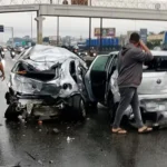 Tragédia na Via Dutra: ônibus provoca engavetamento com 22 carros